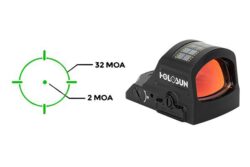 Holosun HE407KGRX2 407  Black Anodized 1 x 0.58 x 0.77 6 MOA Green Dot