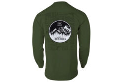 Glock AP96068 Born In Austria  Military Green Pre-Shrunk Cotton Long Sleeve XL