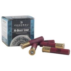 Federal H1266 Game-Shok High Brass 12Gauge 2.75 1 1/4oz 6Shot 25 Per Box/10 Case