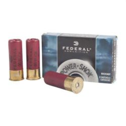 Federal F12700 Power-Shok Magnum 12Gauge 2.75 9Pellets 1 3/16oz 00BuckShot 5 Per Box/50 Case