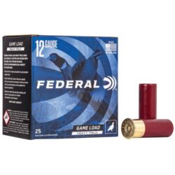 Federal H1256 Game-Shok Heavy Field 12Gauge 2.75 1 1/4oz 6Shot 25 Per Box/10 Case