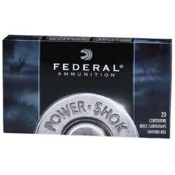 Federal 223A Power-Shok  223Rem 55gr Jacketed Soft Point 20 Per Box/10 Case