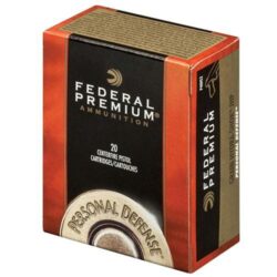 Federal P44HS1 Premium Personal Defense 44RemMag 240gr Hydra-Shok Jacketed Hollow Point 20 Per Box/25 Case