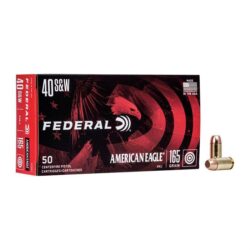 Federal AE40R3 American Eagle Handgun 40S&W 165gr Full Metal Jacket 50 Per Box/20 Case