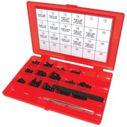 Lyman 03058 Master Gunsmith Hex Head Ring and Base Screw Kit Hardened Steel Universal Metal Handle 142 Pieces