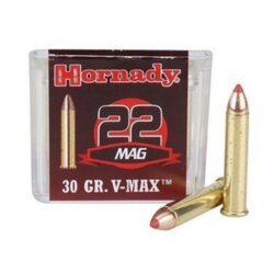 Hornady 83202 Varmint Express  22 WMR 30 gr Hornady V Max 50 Per Box/ 40 Case