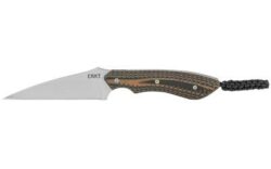 CRKT 2388 S.P.E.W.  3 Fixed Wharncliffe Plain Bead Blasted Black/Brown Blade/G10 Black/Brown G10 Handle Includes Sheath