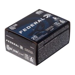 Federal S40SJT1 Syntech Defense 40S&W 175gr Segmented Jacketed Hollow Point 20 Per Box/10 Case