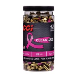 CCI 955CC Clean-22 Rimfire 22LR 40gr Lead Round Nose 400 Per Box/8 Case