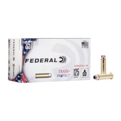 Federal TP357VHP1 Train + Protect  357Mag 125gr Versatile Hollow Point 50 Per Box/10 Case