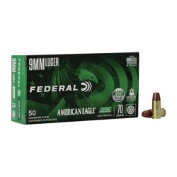 Federal AE9LF1 American Eagle IRT  9mmLuger 70gr Lead Free IRT 50 Per Box/10 Case