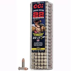 CCI 50100CC Stangers  22LR 32gr Copper Plated Hollow Point 100 Per Box/50 Case