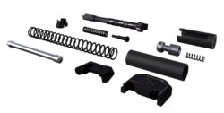 Rival Arms RA42G001A Slide Completion Kit  Fits Glock Gen3-4 9mm Luger Black PVD Stainless Steel