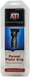 ATI Outdoors FPG0100 Forend Pistol Grip  Made of DuPont Zytel Polymer With Black Textured Finish for AR-15