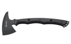 CRKT 2725 Kangee T-Hawk 2.93 Blade Axe w/Spike SK-5 Steel Blade Black Textured GRN Handle 13.75 Long Tomahawk w/Spike