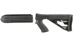 ADAPTIVE TACTICAL AT02000 EX Performance Stock & Forend Black Synthetic, Fits Remington 870 12 Gauge