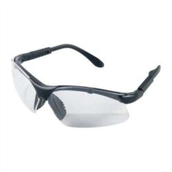 Radians RV0110CS Revelation Shooting Glasses Adult Clear Lens Anti-Fog Black Frame