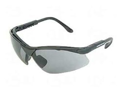 Radians RV0120CS Revelation Glasses Adult Smoke Gray Lens Anti-Fog Black Frame