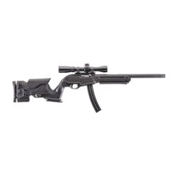 Archangel AAP1022 Precision Stock  Black Synthetic Fixed with Adjustable Cheek Riser for Ruger 10/22