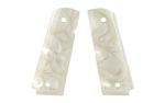 HOGUE GRIP 1911 GOVT PEARL AMBI WHT