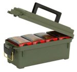 Plano 121202 Shell Box  4Boxes OD Green Plastic
