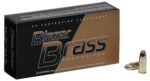 CCI 51991BB Blazer Brass Handgun 9mmLuger 115gr Full Metal Jacket 100 Per Box/5 Case