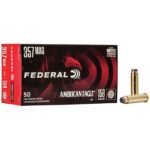 Federal AE357A American Eagle Handgun 357Mag 158gr Jacketed Soft Point 50 Per Box/20 Case