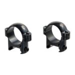 BURRIS LOW 1 ZEE RINGS BLK