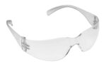 Peltor 1122800000100 Virtua  Adult Clear Lens Polycarbonate Clear Frame 100 Per Case