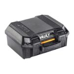 Pelican VCV100 Vault Case Small Black Polymer Holds Handgun
