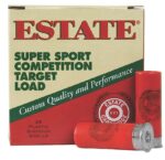 Estate Cartridge SS12H8 Super Sport Competition Target 12Gauge 2.75 1 1/8oz 8Shot 25 Per Box/10 Case