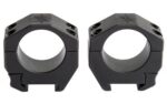 Seekins Precision 0010620010 Scope Rings  Matte Black 30mm Medium