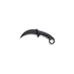 Cold Steel CS92FK FGX  4 Fixed Plain Karambit Black Griv-Ex Blade/Black Griv-Ex w/Overmold Kray-Ex Handle