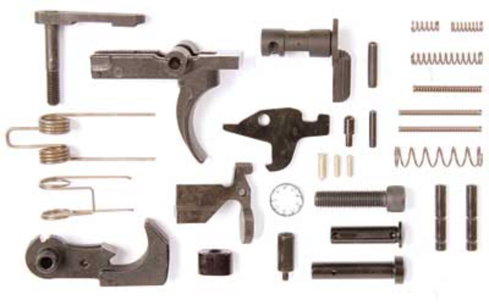LBE Unlimited AR15LPK Lower Parts Kit  AR-15 Black