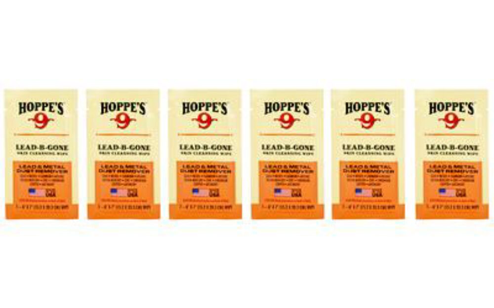 HOPPES LEAD BE GONE WIPE 6 COUNT