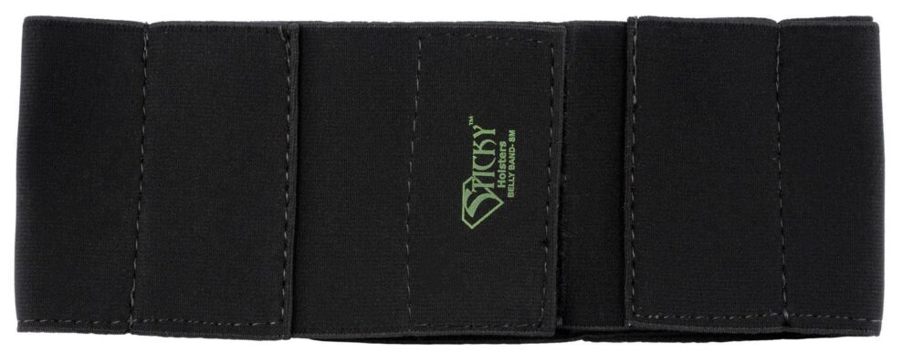 Sticky Holsters BBSM Belly Band  Black 24-34 Small