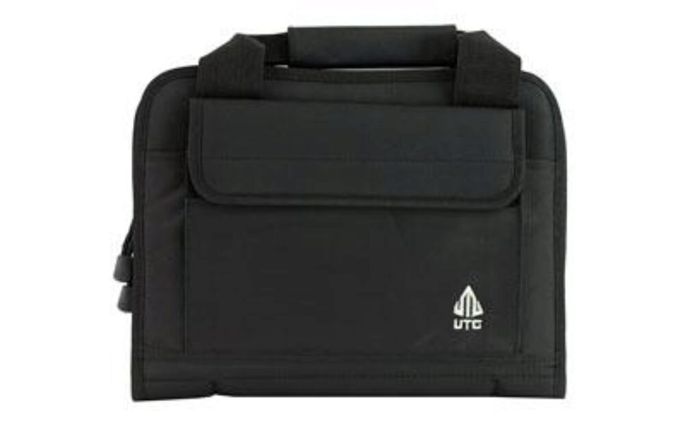 UTG DELUXE DOUBLE PISTOL CASE BLK