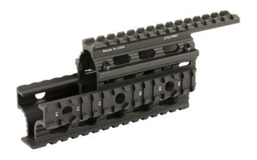 UTG MTU009         UNIVERSAL AK QUAD RAIL HANDGRD