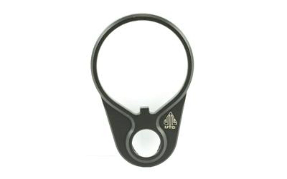 Leapers TLT6TD03 Receiver End Plate  Steel Black AR-15
