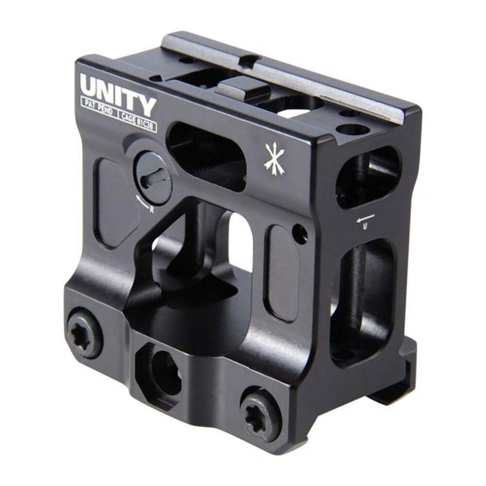 Unity Tactical LLC FSTMICB Fast   Micro  Black Anodized