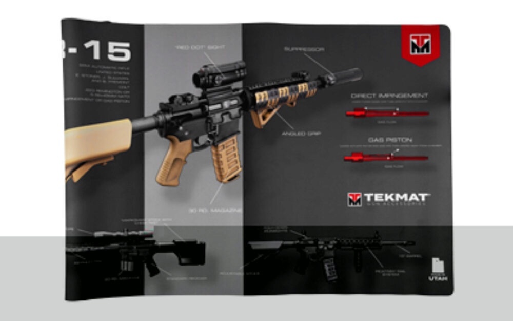TEKMAT TEK42AR15WPD        DOOR MAT AR15 DESIGN