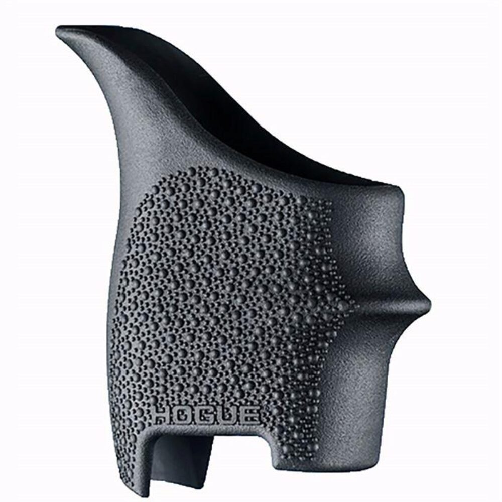Hogue 18700 Grip Sleeve Handall Beavertail Black Rubber