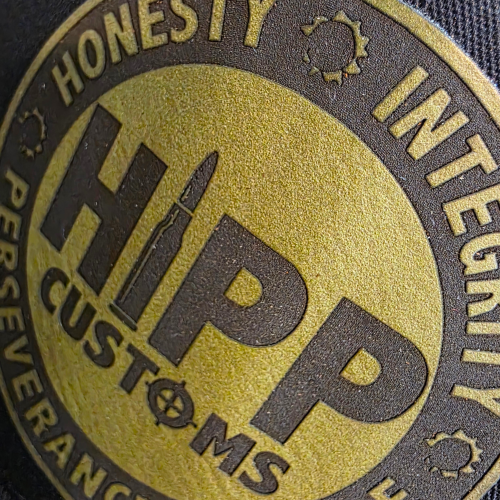 HIPP Trucker Hat - Black w/ Green Patch