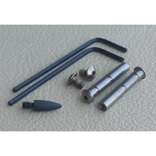 Anti Walk Trigger & Hammer Pins w/ Thread Locking Patch - Stainless
