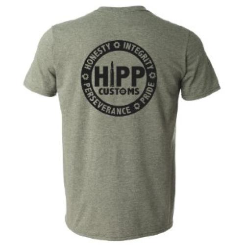 HIPP T SHIRT - CARDINAL RED - L
