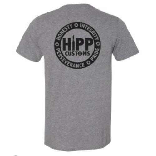 HIPP T SHIRT - CARDINAL RED - L