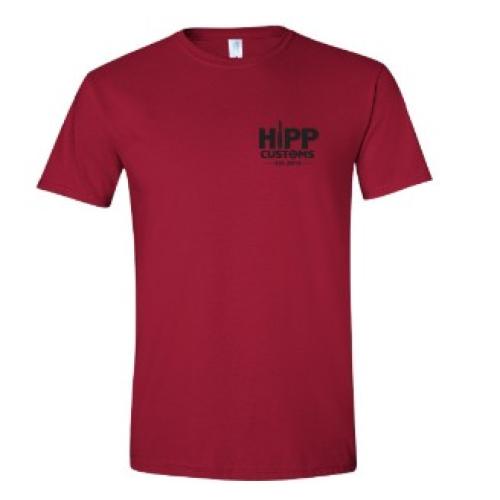 HIPP T SHIRT - CARDINAL RED - L