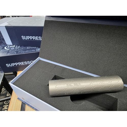 B&T USA Print-X 22 Tiger, Suppressor, 22LR, Titanium Construction, 1/2x28 Direct Thread, Gray SD-TiGer22-Ti