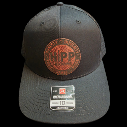 HIPP Trucker Hat - Black w/ Football Patch