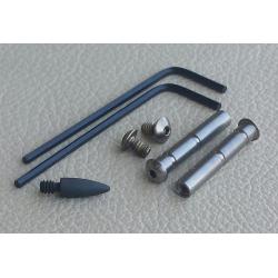 Anti Walk Trigger & Hammer Pins w/ Thread Locking Patch - Stainless